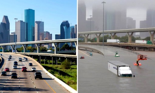 Công ty bảo hiểm Mỹ thiệt hại nặng do bão Harvey