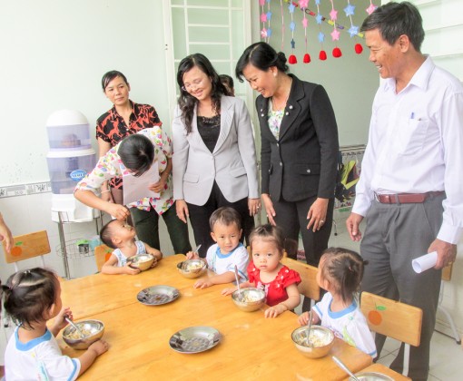 Khoảng 2.000 trẻ em được bảo vệ an toàn trong mùa lũ