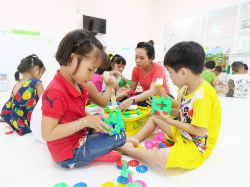 Chăm lo cho giáo dục mầm non
