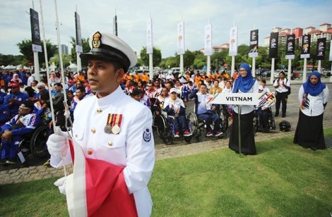 Hơn 1.400 VĐV tranh tài ASEAN Para Games 9