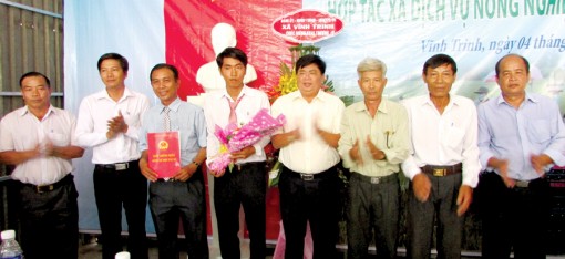 Vĩnh Thạnh phát triển kinh tế hợp tác