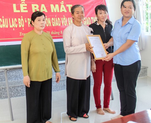 Mỗi hội viên phụ nữ là một tuyên truyền viên tích cực