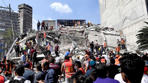 Động đất rung chuyển miền Trung Mexico