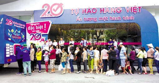 Chung sức nâng tầm hàng Việt