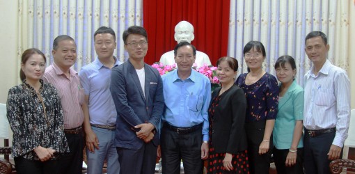 Lãnh đạo Ủy ban MTTQVN TP Cần Thơ tiếp các nhà báo huyện Heanam, Hàn Quốc