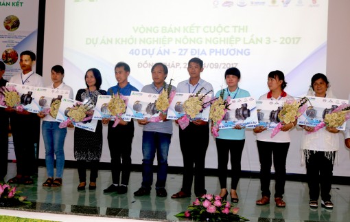 ĐBSCL có 9 dự án tham gia vòng chung kết Cuộc thi “Dự án khởi nghiệp nông nghiệp”