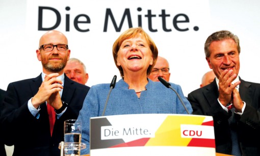 Thủ tướng Đức chiến thắng trong khó khăn