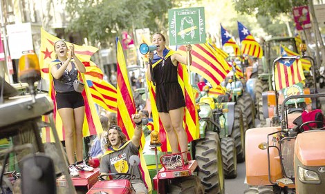 Châu Âu nín lặng chờ cuộc trưng cầu dân ý

ở Catalonia