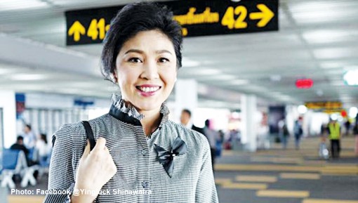 Thái Lan xem xét thu hồi hộ chiếu của bà Yingluck