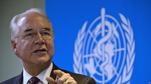 Bộ trưởng Y tế Mỹ từ chức