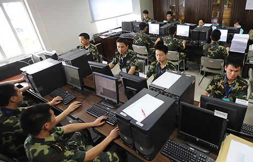Trung Quốc tăng cường đào tạo chiến binh mạng