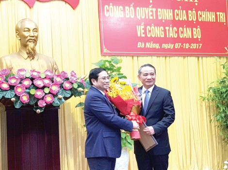 Bộ Chính trị phân công ông Trương Quang Nghĩa làm Bí thư Thành ủy Đà Nẵng