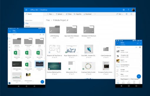 Microsoft công bố bản cập nhật lớn cho OneDrive trên Android và iOS