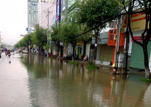 Triều cường gây ngập

trong những ngày tới