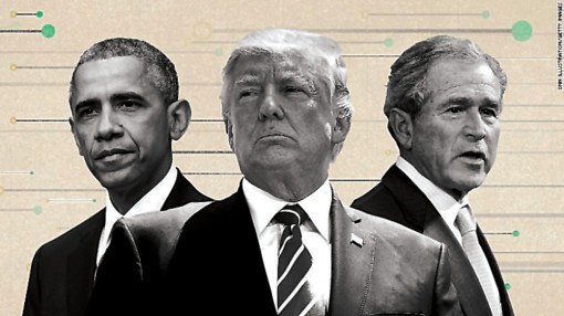 Ông Bush và Obama cùng chỉ trích

nền chính trị Mỹ