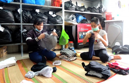 Tiện ích dịch vụ giặt sấy