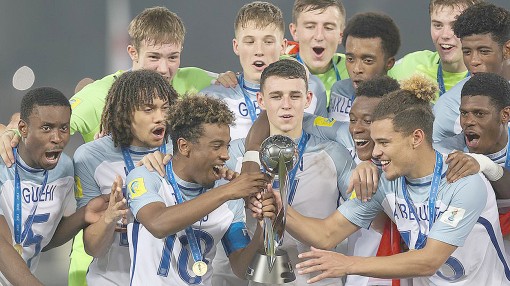 U17 Anh lần đầu tiên

vô địch thế giới