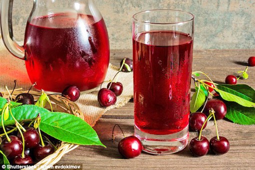 Uống nước ép anh đào giúp kéo dài giấc ngủ