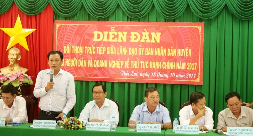 Đối thoại để phục vụ nhân dân tốt hơn