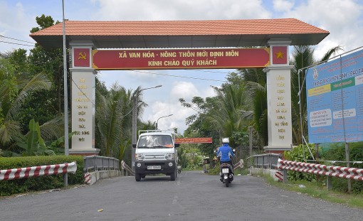 Định Môn rộn ràng ngày hội nông thôn mới