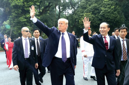 Tổng thống Hoa Kỳ kết thúc tốt đẹp chuyến thăm Việt Nam