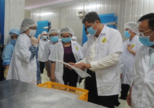 Lãnh đạo thành phố thăm một số mô hình

sản xuất, kinh doanh tại quận Cái Răng