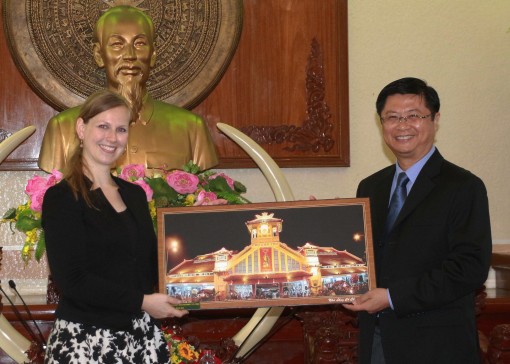 Lãnh đạo thành phố tiếp Phó Tổng lãnh sự Cộng hòa liên bang Đức