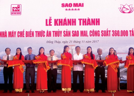 Tập đoàn Sao Mai khánh thành Nhà máy

thức ăn thủy sản Sao Mai Supper Feed