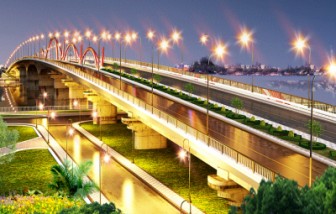 Khởi công xây dựng cầu Quang Trung đơn nguyên 2