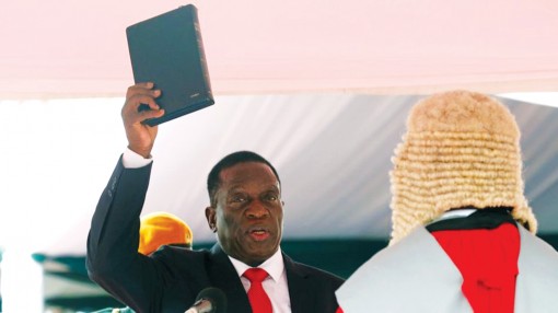 Ông Mnangagwa nhậm chức Tổng thống Zimbabwe