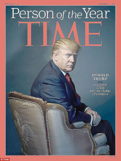 Ông Trump từ chối đề cử của tạp chí Time
