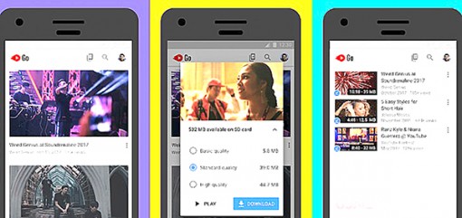 YouTube Go

đã được tung ra