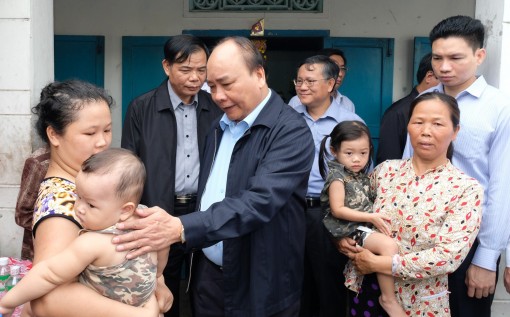 Hỗ trợ 1.000 tỉ đồng cho các tỉnh thiệt hại do bão