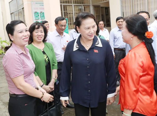 Đoàn đại biểu Quốc hội đơn vị TP Cần Thơ tiếp xúc cử tri