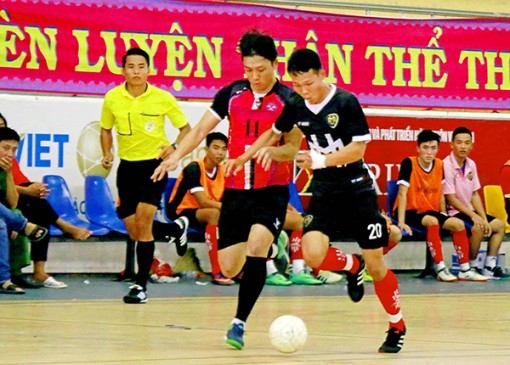 Đồng Tháp phát triển mạnh futsal
