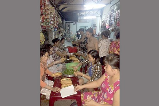 Nét đẹp một khu xóm