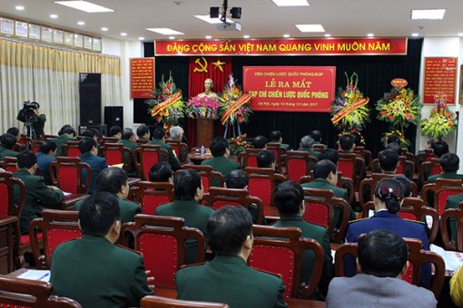 Ra mắt Tạp chí Chiến lược Quốc phòng