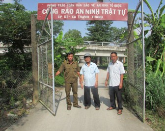 Khu dân cư an toàn về an ninh trật tự