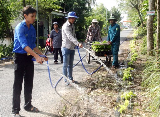 Chung sức xây dựng nông thôn mới