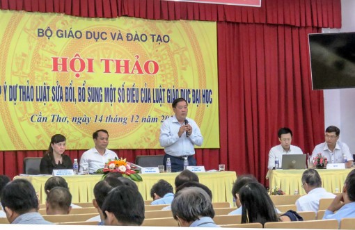 Cần giao mạnh quyền tự chủ đại học cho các trường