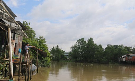 Phê duyệt công trình Kè chống sạt lở, chống xâm nhập mặn, ứng phó biến đổi khí hậu rạch Cái Sơn