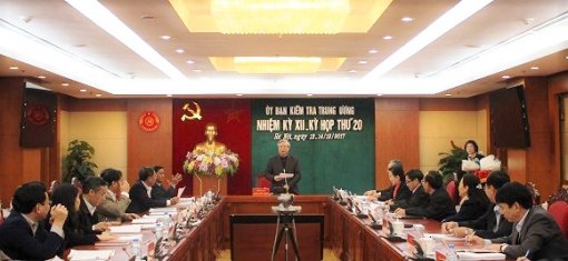 Ủy ban Kiểm tra Trung ương xem xét kỷ luật một số cá nhân, tổ chức