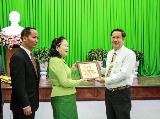 Lãnh đạo thành phố tiếp Đoàn Bộ lễ nghi và tôn giáo Campuchia