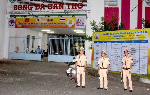 Bảo đảm an toàn giao thông trong thời gian diễn ra giải bóng đá u.21 Quốc tế Báo Thanh niên 2017