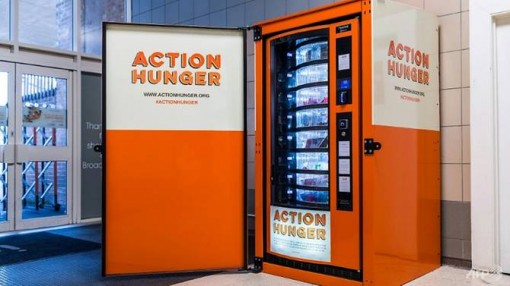 Máy phát hàng miễn phí cho người vô gia cư