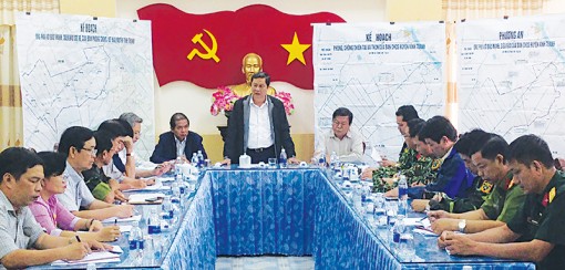 TP Cần Thơ tập trung mọi lực lượng

ứng phó bão Tembin