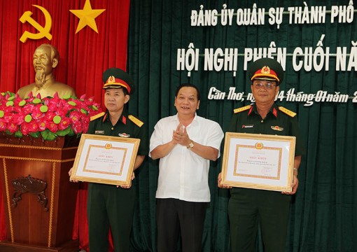 Cơ quan Quân sự cần phát huy vai trò tham mưu trong xây dựng khu vực phòng thủ