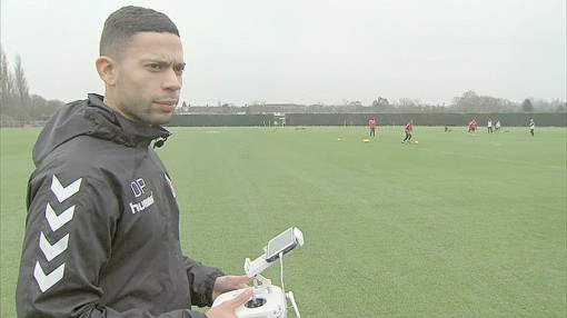 Ứng dụng UAV trong huấn luyện bóng đá