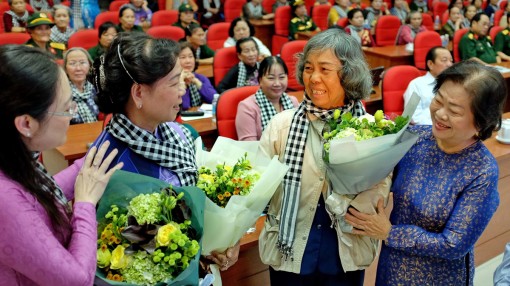 Họp mặt các nữ cựu chiến binh nhân kỷ niệm 50 năm 
Cuộc tổng tiến công và nổi dậy Xuân Mậu Thân