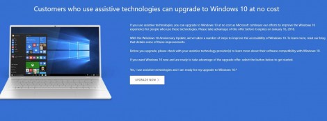 Hoàn toàn hết hạn nâng cấp miễn phí từ Windows 8.1 lên Windows 10